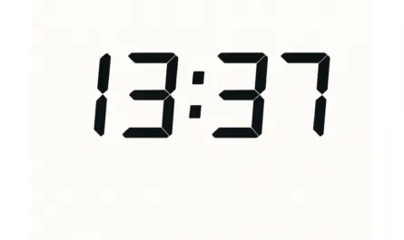 Grafik im Hochformat mit weißem Hintergrund. Oben steht in großer orangefarbener Schrift mit schwarzer Kontur: „LeetTime-Reflexion“, darunter „1 Gedanke – 3 Fragen“. Eine dünne horizontale Linie mit Farbverlauf von Hellblau zu Hellorange trennt den Titel vom Hauptmotiv. Im Zentrum ist eine minimalistische Digitalanzeige mit schwarzen Segmentziffern auf leicht cremefarbenem Hintergrund zu sehen. Sie zeigt die Uhrzeit „13:37“, den charakteristischen Veröffentlichungszeitpunkt der LeetTime-Reflexion. Rechts oben befindet sich das Logo „Stephan A. Davis – manage it together“. Am unteren Rand steht das Leitmotiv „ehrlich verbinden – klar entscheiden – bewusst wirken“, farblich hervorgehoben in Blau, Grau und Orange. Rechts unten ergänzt ein dreiteiliges, ineinandergreifendes Symbol in denselben Farben das Design.