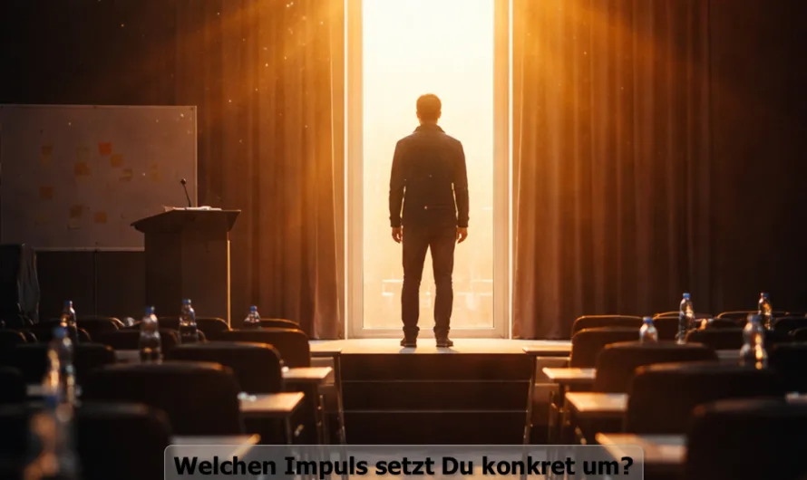 Was bleibt von einer Konferenz? Wenn Lernen leise wirkt.