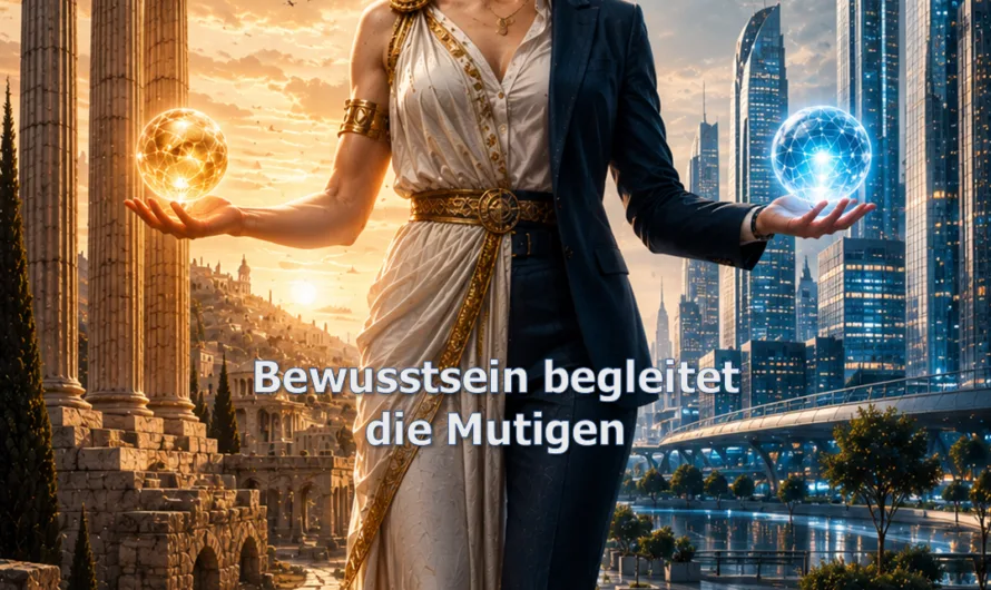 Bewusstsein begleitet die Mutigen